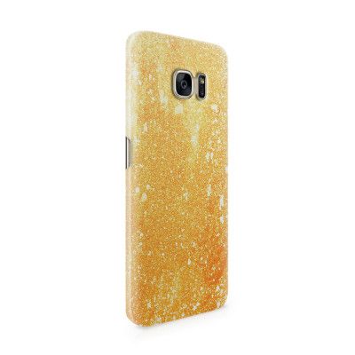 Skal till Samsung Galaxy S7 Edge - Rost - Gul