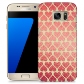 Skal till Samsung Galaxy S7 Edge - Skimmrande hjärtan