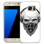 Skal till Samsung Galaxy S7 Edge - Skulls Bandana