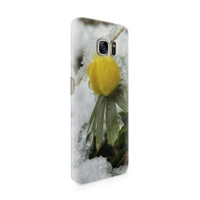 Skal till Samsung Galaxy S7 Edge - Vinterblomma