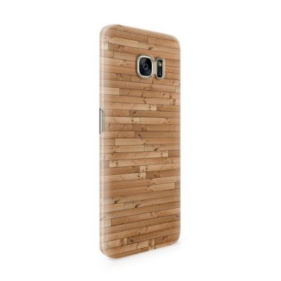 Skal till Samsung Galaxy S7 Edge - Wood floor