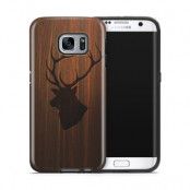 Tough mobilskal till Samsung Galaxy S7 Edge - Wooden Elk B
