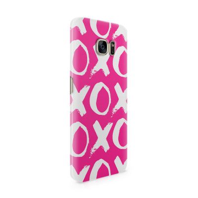 Skal till Samsung Galaxy S7 Edge - Xoxo - Rosa