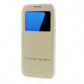 Slide to Answer fodral till Samsung Galaxy S7 Edge - Guld