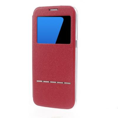 Slide to Answer fodral till Samsung Galaxy S7 Edge - Röd