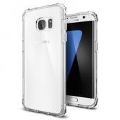 Spigen Crystal Shell Skal till Samsung Galaxy S7 Edge - Clear