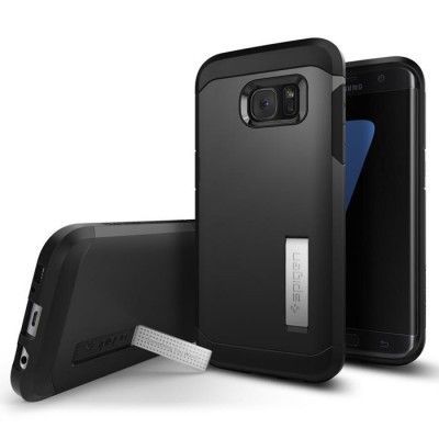 SPIGEN Tough Armor Skal till Samsung Galaxy S7 Edge - Svart