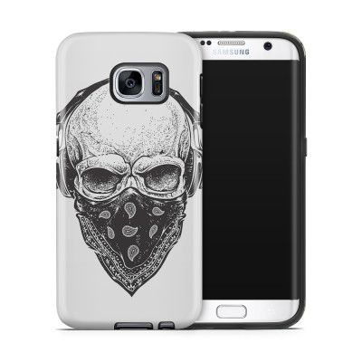 Tough mobilskal till Samsung Galaxy S7 Edge - Bandana Skull