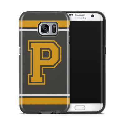 Tough mobilskal till Samsung Galaxy S7 Edge - Bokstav P