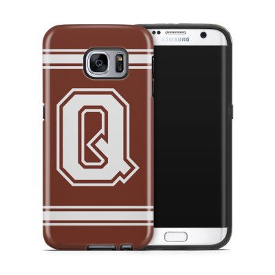 Tough mobilskal till Samsung Galaxy S7 Edge - Bokstav Q