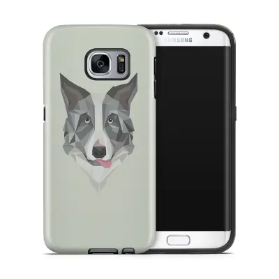 Tough mobilskal till Samsung Galaxy S7 Edge - Doberman Pinscher