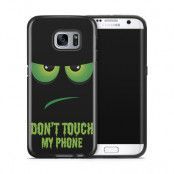 Tough mobilskal till Samsung Galaxy S7 Edge - Don't touch my phone