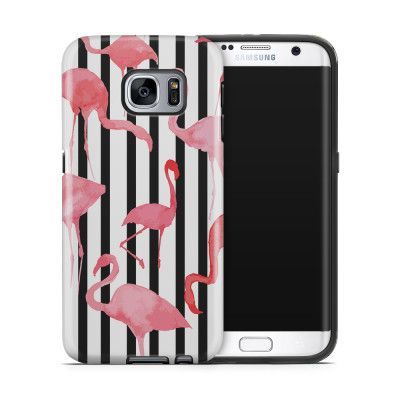 Tough mobilskal till Samsung Galaxy S7 Edge - Flamingo