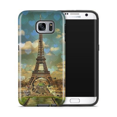 Tough mobilskal till Samsung Galaxy S7 Edge - Floral