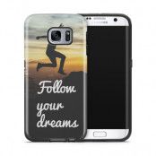 Tough mobilskal till Samsung Galaxy S7 Edge - Follow Your Dreams