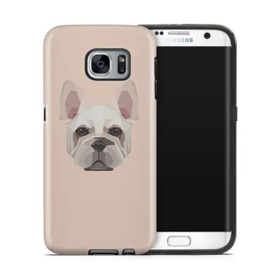Tough mobilskal till Samsung Galaxy S7 Edge - French Bulldog