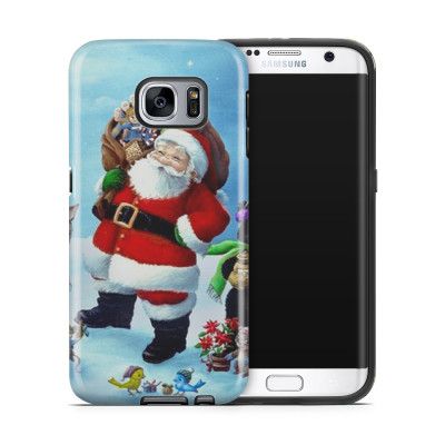 Tough mobilskal till Samsung Galaxy S7 Edge - Glad Jultomte
