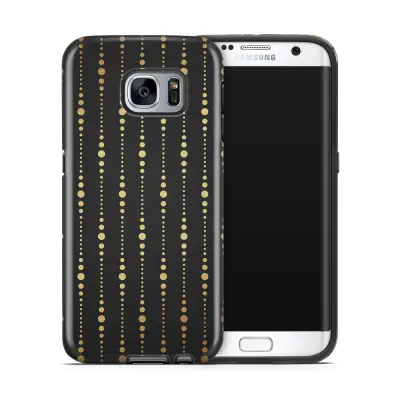 Tough mobilskal till Samsung Galaxy S7 Edge - Gulddrapperi