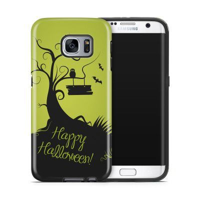 Tough mobilskal till Samsung Galaxy S7 Edge - Halloween Träd