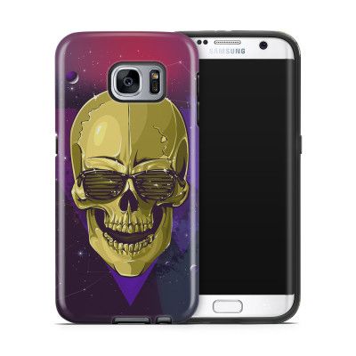 Tough mobilskal till Samsung Galaxy S7 Edge - Hipster Skull