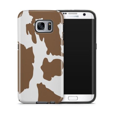 Tough mobilskal till Samsung Galaxy S7 Edge - Kossa - Brun