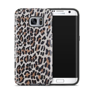 Tough mobilskal till Samsung Galaxy S7 Edge - Leopard oljefärg
