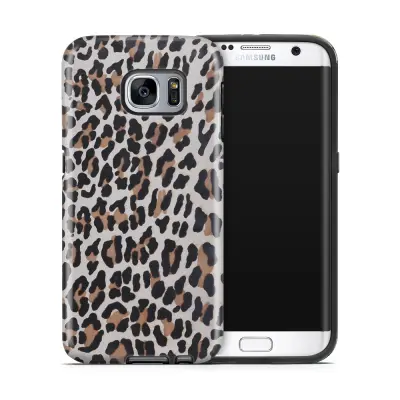 Tough mobilskal till Samsung Galaxy S7 Edge - Leopard oljefärg