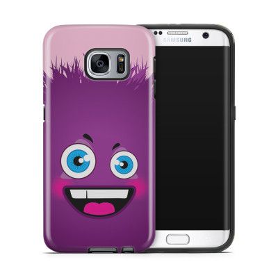 Tough mobilskal till Samsung Galaxy S7 Edge - Lila monster