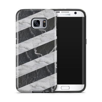 Tough mobilskal till Samsung Galaxy S7 Edge - Marble Combo