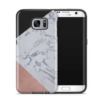Tough mobilskal till Samsung Galaxy S7 Edge - Marmor
