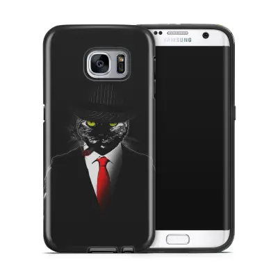 Tough mobilskal till Samsung Galaxy S7 Edge - Mobster Cat