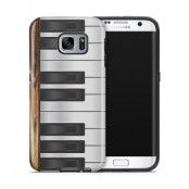 Tough mobilskal till Samsung Galaxy S7 Edge - Piano