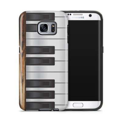 Tough mobilskal till Samsung Galaxy S7 Edge - Piano