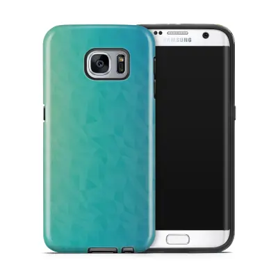 Tough mobilskal till Samsung Galaxy S7 Edge - Prismor - Grön