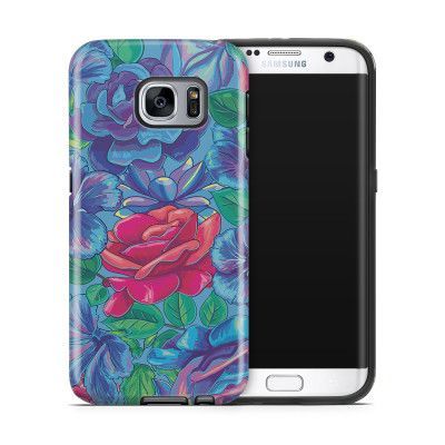 Tough mobilskal till Samsung Galaxy S7 Edge - Retro Roses
