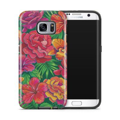 Tough mobilskal till Samsung Galaxy S7 Edge - Retro Roses