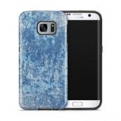 Tough mobilskal till Samsung Galaxy S7 Edge - Rost - Blå
