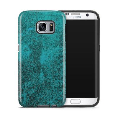 Tough mobilskal till Samsung Galaxy S7 Edge - Rost - Turkos