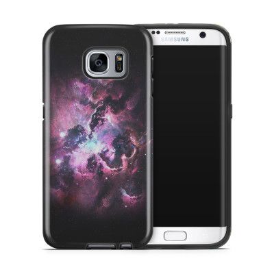 Tough mobilskal till Samsung Galaxy S7 Edge - Rymden - Grå
