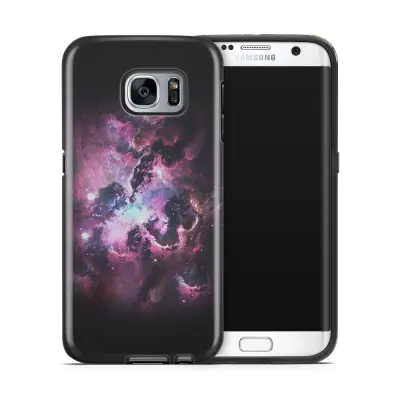 Tough mobilskal till Samsung Galaxy S7 Edge - Rymden - Grå
