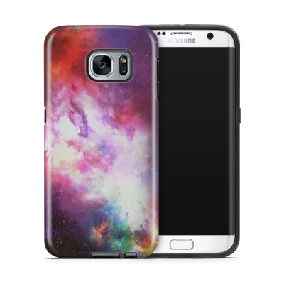 Tough mobilskal till Samsung Galaxy S7 Edge - Rymden - Lila