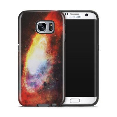 Tough mobilskal till Samsung Galaxy S7 Edge - Rymden - Röd