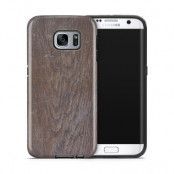 Tough mobilskal till Samsung Galaxy S7 Edge - Slitet trä