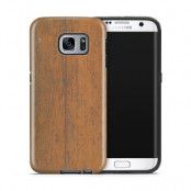 Tough mobilskal till Samsung Galaxy S7 Edge - Slitet trä