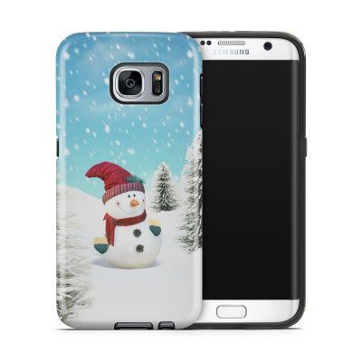 Tough mobilskal till Samsung Galaxy S7 Edge - Snögubbe