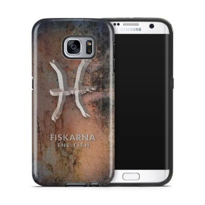 Tough mobilskal till Samsung Galaxy S7 Edge - Stjärntecken - Fiskarna