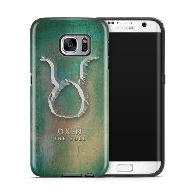 Tough mobilskal till Samsung Galaxy S7 Edge - Stjärntecken - Oxen