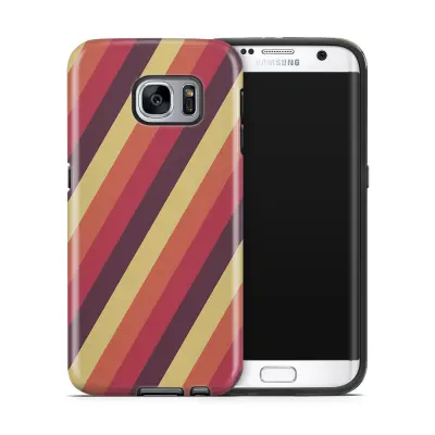 Tough mobilskal till Samsung Galaxy S7 Edge - Stripes