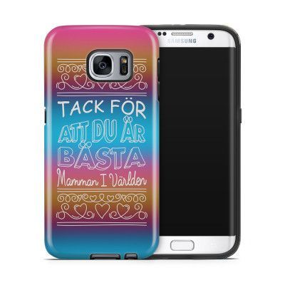 Tough mobilskal till Samsung Galaxy S7 Edge - Tack Mamma