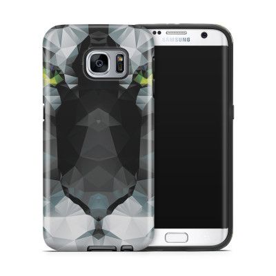 Tough mobilskal till Samsung Galaxy S7 Edge - Tiger - Svart